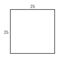 Plano Calce 25x25