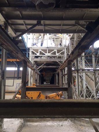 Foto de dovelas de los túneles de Metro Sur con hormigón suministrado por Frupesa